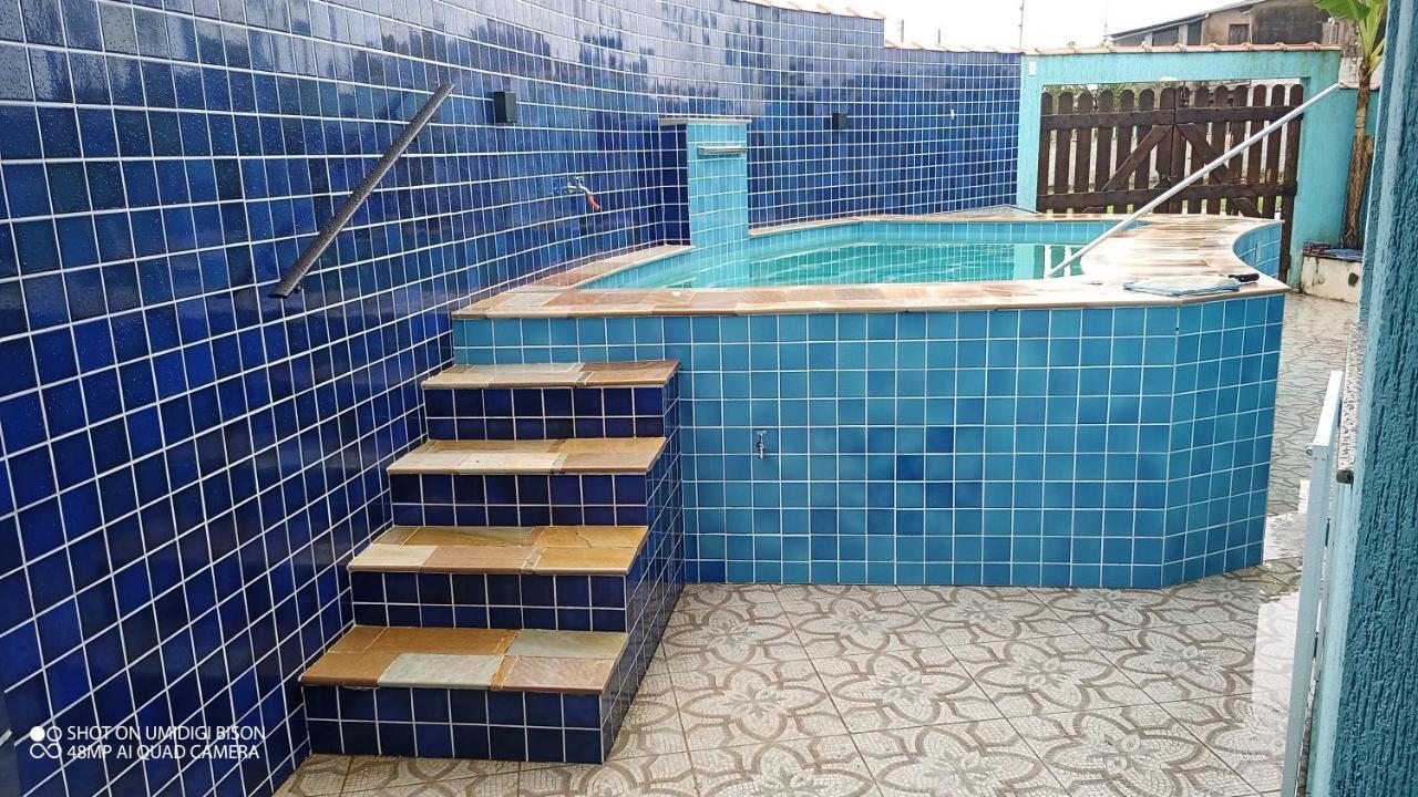 Casa Com Piscina , Churrasqueira, Wi-Fi, Em Rua De Areia A 1Km Da Praia, Bairro Sussegado, Proibido Uso De Som Extremamente Alto Ideal Para Descansar Itanhaém Екстериор снимка